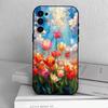 Van Gogh Monet Oil Painting  Phone Case For Samsung S25,S24,S21,S22,S23,S30,Ultra,S20,Plus,Fe,Soft Silicone Black Cover