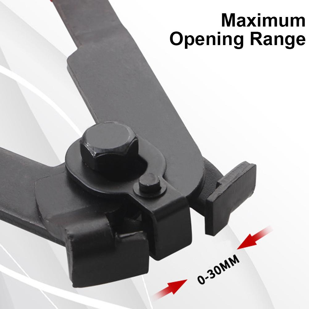 2/1pcs CV Joint Crimp Clamp Plier Steel Rubber CV Joint Boot Clamp Pliers Adjustable Ear Clamps Pliers Small/Large CV Boot Clamp