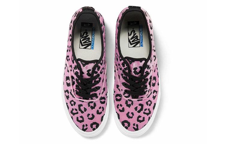 Men's Sneakers Vans Authentic VLT LX Velvet Animal Mint Leopard Mint Leopard/Black