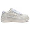 Disney x Li Ning Honey Platform Fabric Slip Resistant Abrasion Resistant Low top Sports Casual Shoes Women's Ecru AGCT042-2