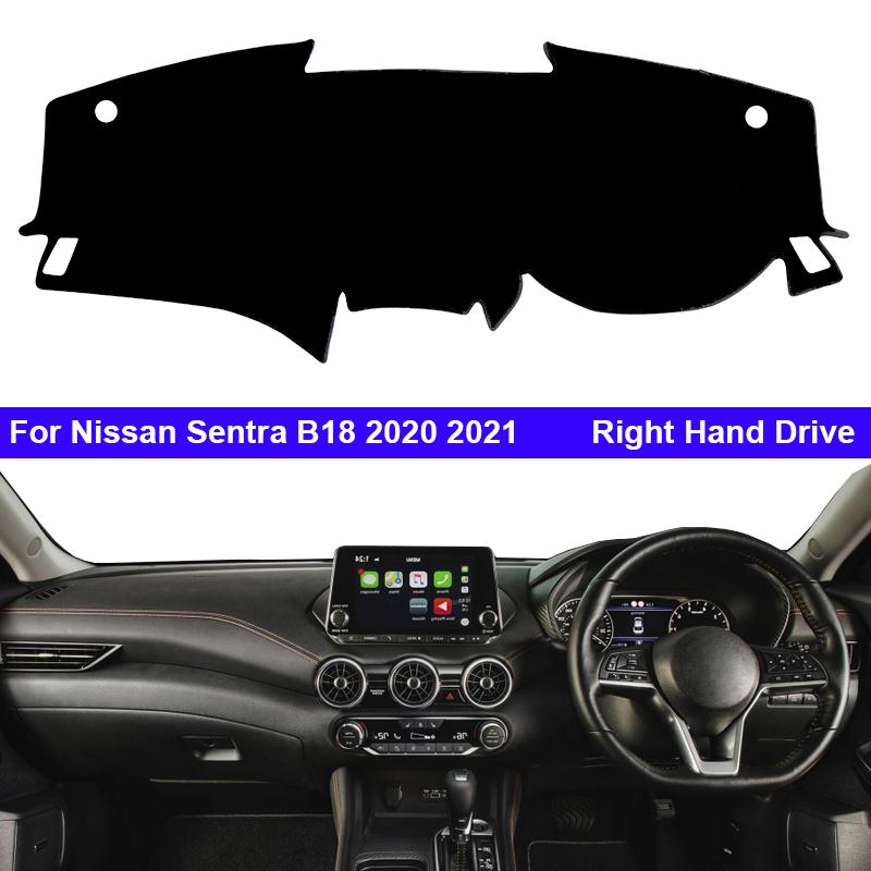 Car Inner Dashboard Cover For Nissan Sentra B18 2020 2026 Auto Dash Mat Carpet Cape Sun shade Dashmat  Anti-dirty Pad Cushion