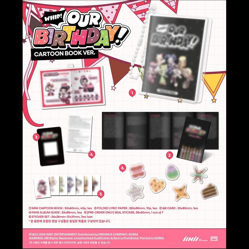 [Pre-ordine] OURBIRTHDAY - Il Nostro Compleanno LIBRO CARTONE ANIMATO VER. Album + Omaggio