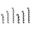 Door Hanger Set Flexible Configuration 3 5 7 Hook Carbon Steel Frame for Maximums Weight Capacity