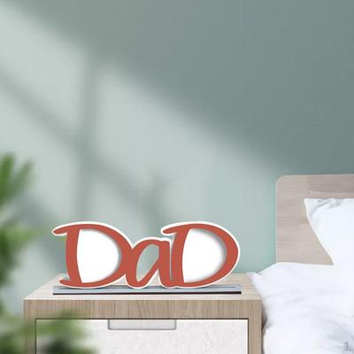 Picture Photo Holder Display On Tabletop, Gift Birthday or Grandpa Papa Husband