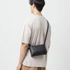 Bottega Veneta Street Style Solid Color Woven Zipper Mini Messenger Bag Men Bags Black 609692VCPQ18984