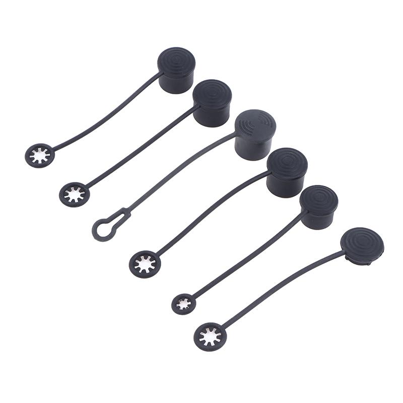 2 Pezzi Coperchio Antipolvere in Silicone Per Spine di Alimentazione Audio di Rete Connettori Speaker Xlr 6.35Mm Tappo Protettivo Impermeabile