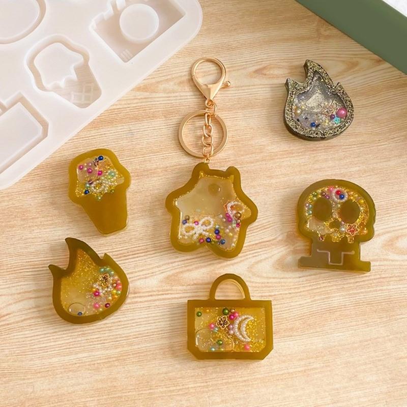 Crafting Molds Silicone Charm Molds Soft Moulds Silicone Texture Flexible Silicone Moulds Gift for Hand-Making Lover
