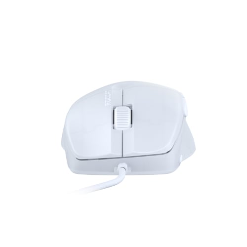 ROCCAT Gaming Mouse PURE SEL Ultra Lightweight 49g Wired White/White Optical/8K/Side Button/Mechanical Switch/Pretension/RGB/PTFE [Japanese Authorized