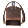 CONTACT'S Crazy Horse Leather Sling Bag For Men Liten Crossbody Bag Uformell Menn Skulderveske Høykvalitets Mobilveske