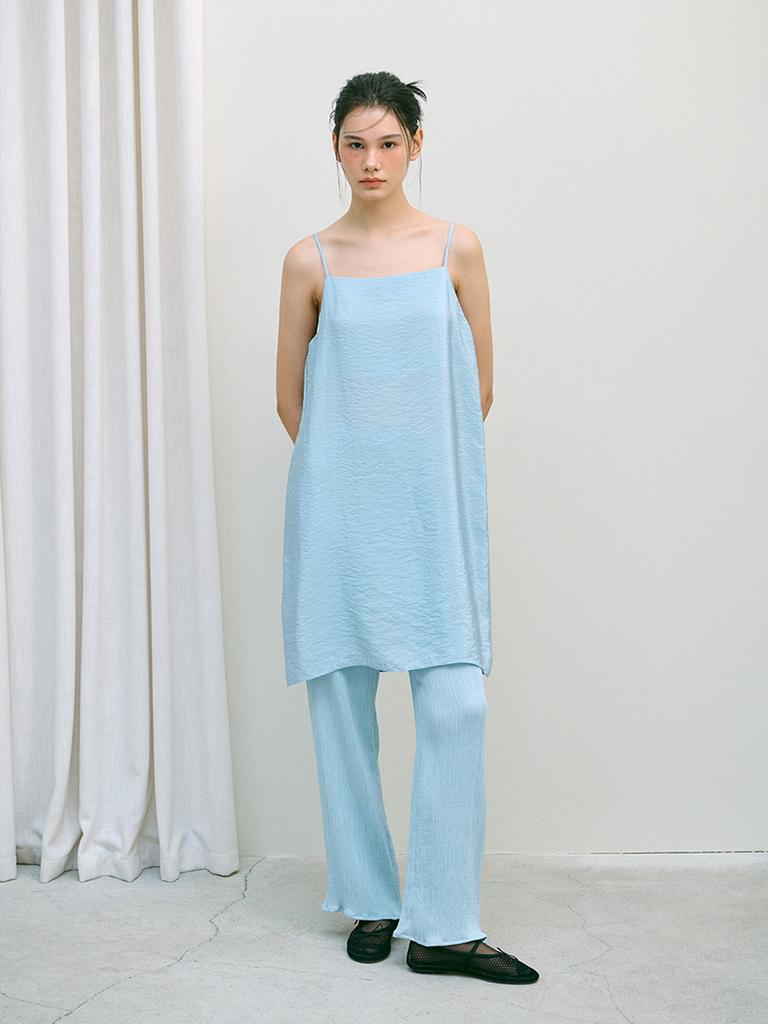 I Jeno Ri Blue Camisole Dress