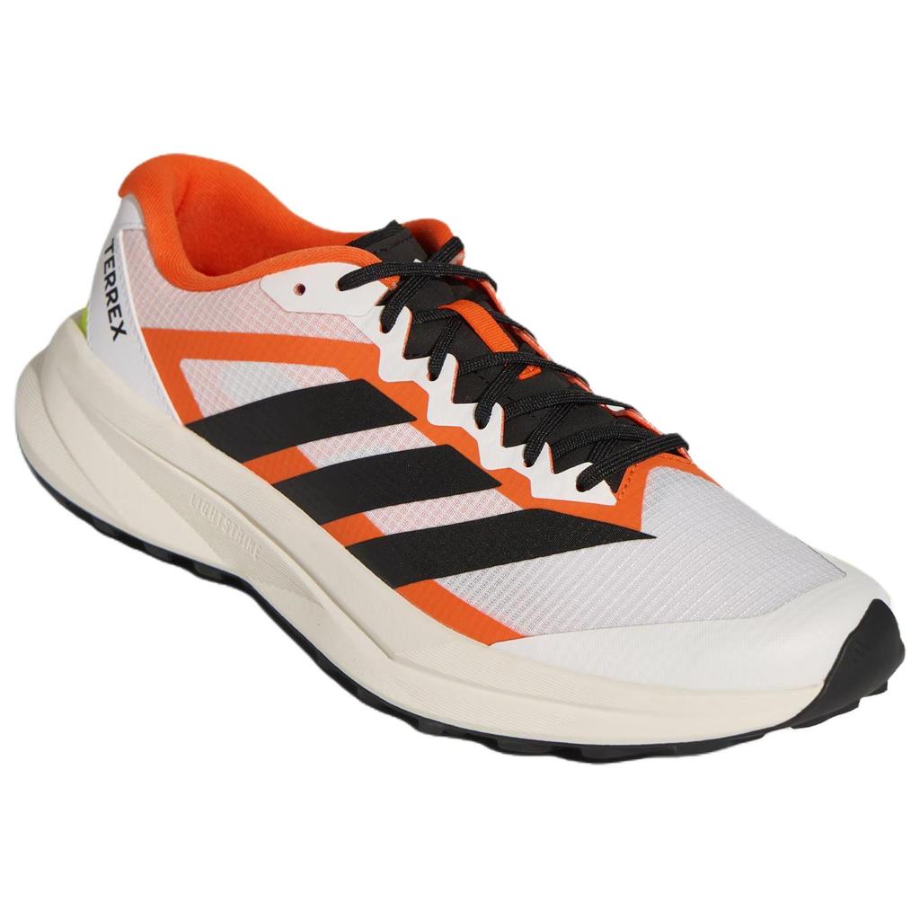 Adidas Agravic Trail Running Shoes Unisex White Black Orange KK1872