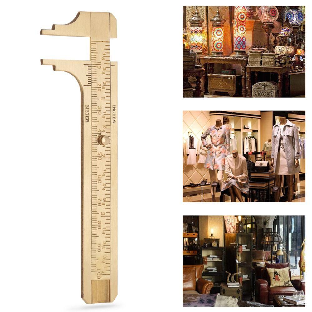 Double Scale Vernier Caliper 80mm / 100mm Pocket Pocket Caliper Measuring Tool for Measuring Jewellery, Gemstones, Beads