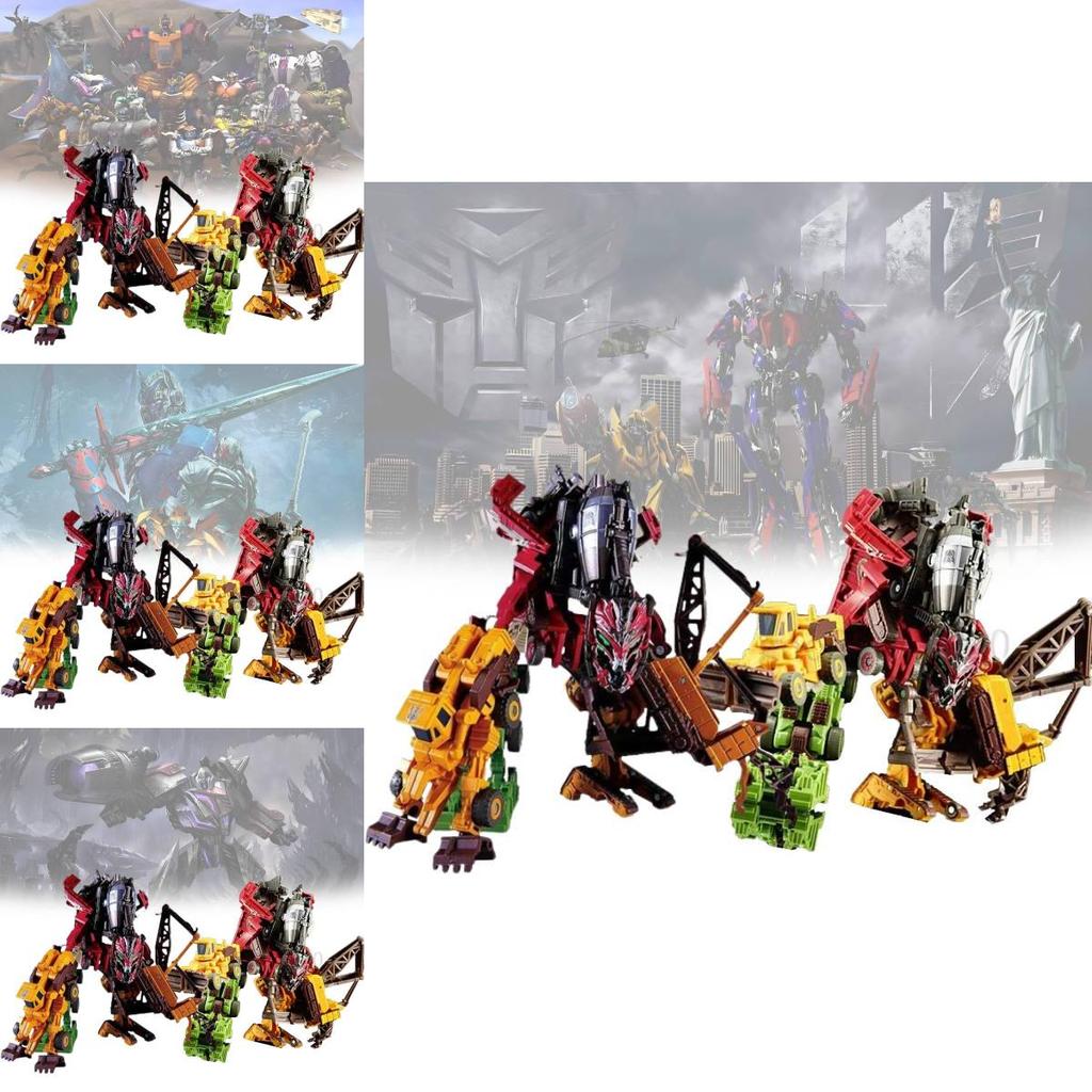 Legendary M-class Transforming Toy Original Colorful Mighty M God 7 In 1 Set Pvc Material