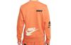 Nike Sportswear Essentials Sweatshirts Men's Orange Crew Neck Thickened Regular DM6876-808