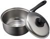 Wahei Freiz 18cm 20cm and 24cm Steamer with Stainless Induction and Gas Compatible Tsubame-Sanjo EM-023 Saucepan, Saucepan, Two-Tier Ladle, Steel,