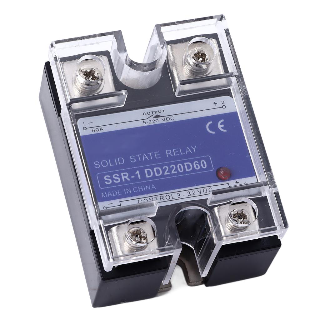 DC to DC Single Phase Solid State Relay 3?32VDC Input 5?220VDC Load SSR Relay for Control System
