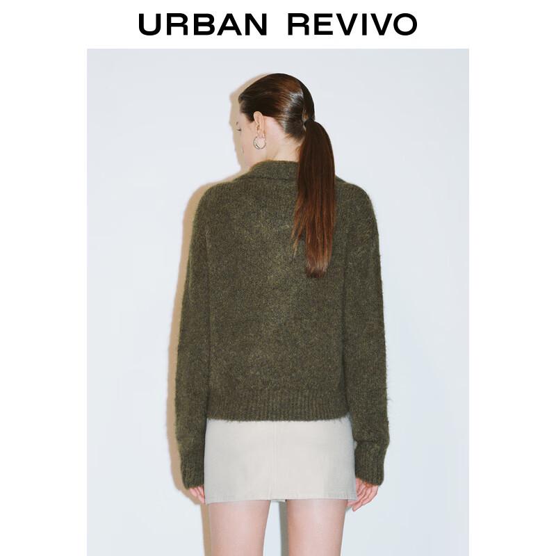 UR Women's Peter Pan Collar Knit Cardigan