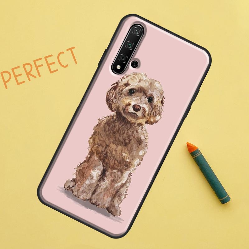 

Cute Cockapoo Dog For Huawei Nova 5T 9 10 SE 7i 8i 11i 12i Y60 Y61 Y70 Y72 Y73 Y90 Y91 P20 P30 P40 Lite Case Huawei Nova 5T