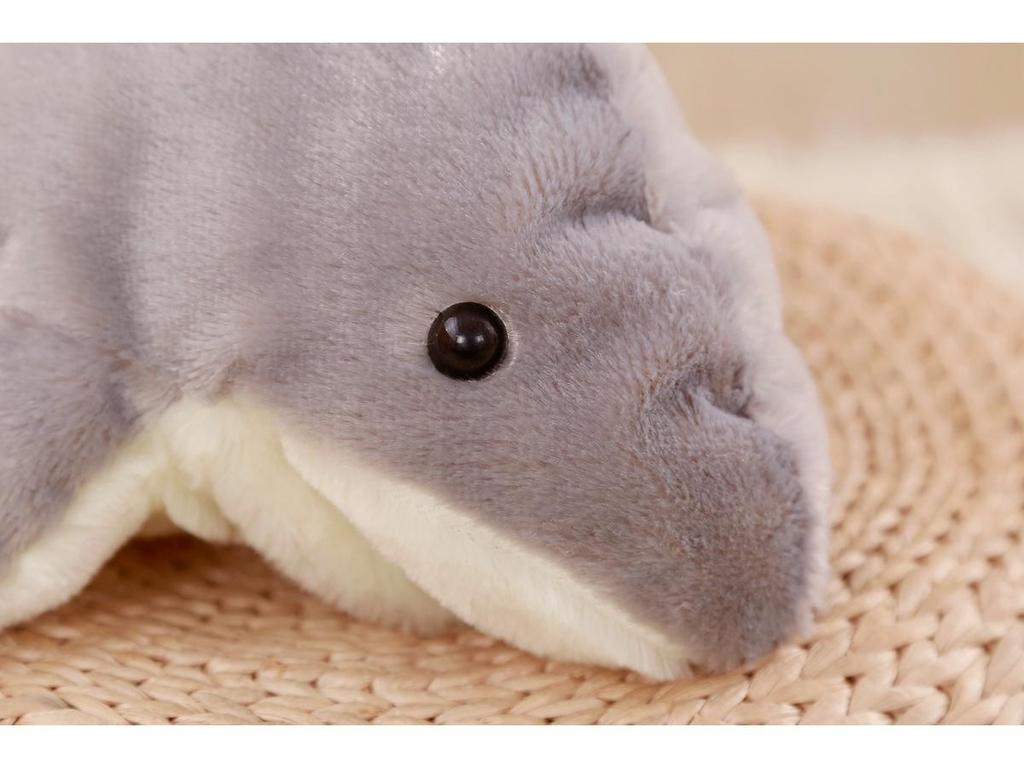 Plush Shark Hand Puppet Toy - Movable Mouth for Infants and Babies