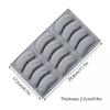 12-Zellen Bananen-Design Lebensmittelqualität Silikon Kuchenformen Frucht-Mousse Kuchenform Dessert Antihaft Backwerkzeuge Küche Backformen