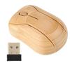 Bamboo Wood Wireless for Computers and Up To 1600 Dpi Mouse, Anti-Static, Sweat-Absorbent, PCs,