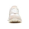 Li Ning Fabric Cushioning Slip Resistant Abrasion Resistant Breathable Low top Casual Shoes Women's White AZGS082-1