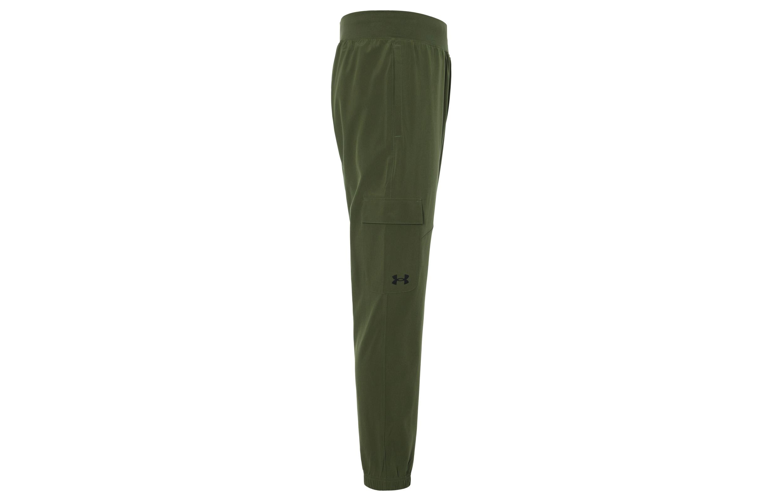 Мужские вязаные спортивные штаны Under Armour Зеленые Умеренно зауженные 1380358-390 S