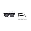 Gucci Square Acetate Sunglasses With Integrated Nose Pads Unisex Sunglasses Black GG0998S