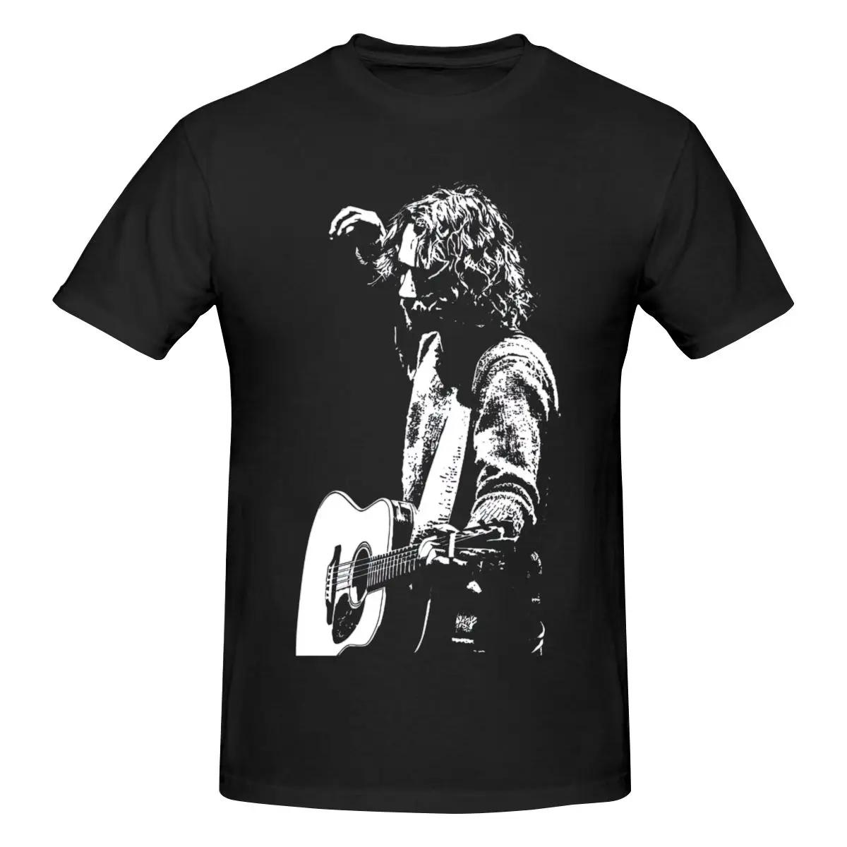 

Chris Cornell T Shirts Men Women Pure Cotton T-Shirt Round Neck Tees Short Sleeve Tops Plus Size Clothing 4XL