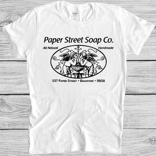 Fight Club Inspired Paper Street Soap Co Film Movie Gift Funny Tee T Shirt 2211 S