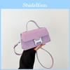 2023 Winter New Casual Small Shoulder Bag Women's Handbag Pu Street Fashion Popular Simple Crossbody Bag