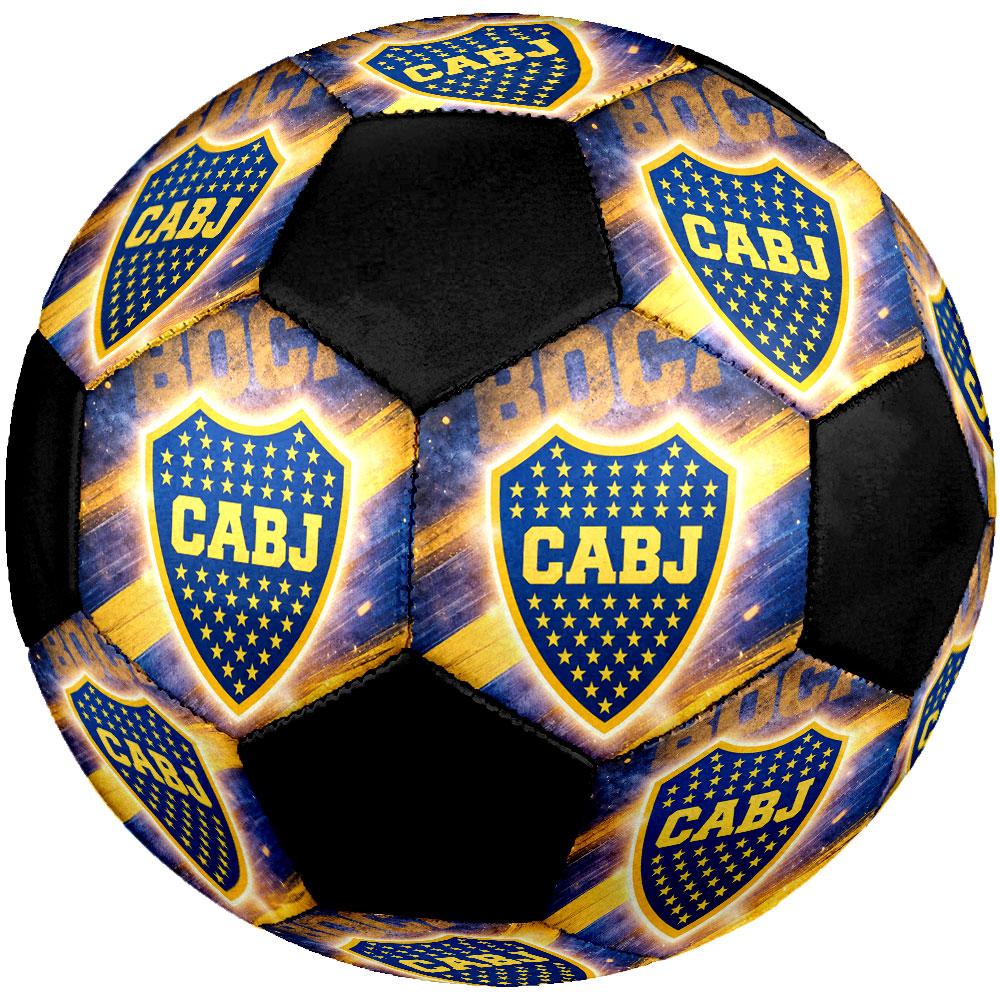 1pc Boca Juniors Soccer Ball Size 5 Indoor Soccer Ball Fashion Colorful Backyard Game - Great For Sports Fans Gift HE11