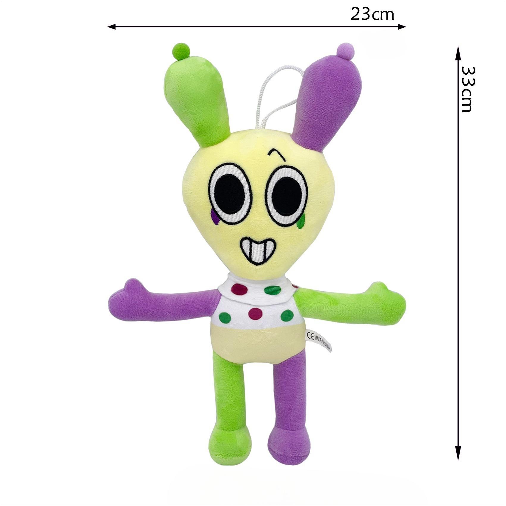 Dandy'S Wereld 35cm Pluche Schattige Dandy Wereld Schroot Opgezette Horror Spel Goob Kiezel Pluche Zacht Kussen Pop Kinderen Cadeaus Pop