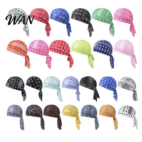 Lightweight Outdoor Cap Paisley Cooling Headscarf Set, Sweat Wicking Adjustable Secure Fit Headwear Straps Elastic Breathable Hand Washable