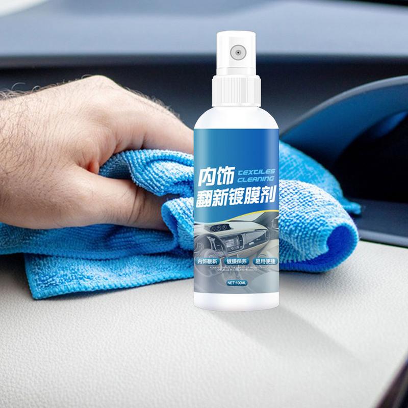Automotive Interior Cleaner Coating Agent Dashboard Renovation Leather Restorer Efficient Repair Long Lasting Protection For