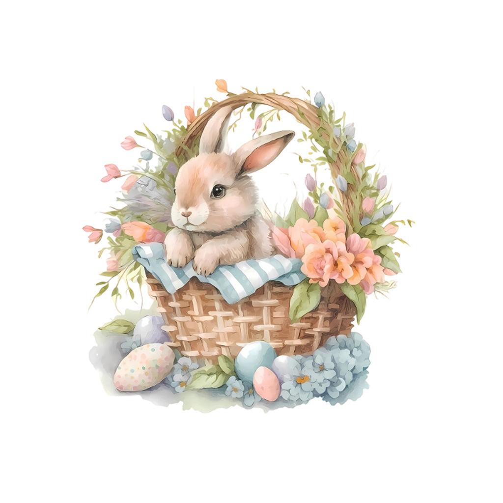 Easter Themed Easter Egg Wall Stickers, Wall Decorations, Holiday Decoration Stickers, PVC Self-adhesive Stickers