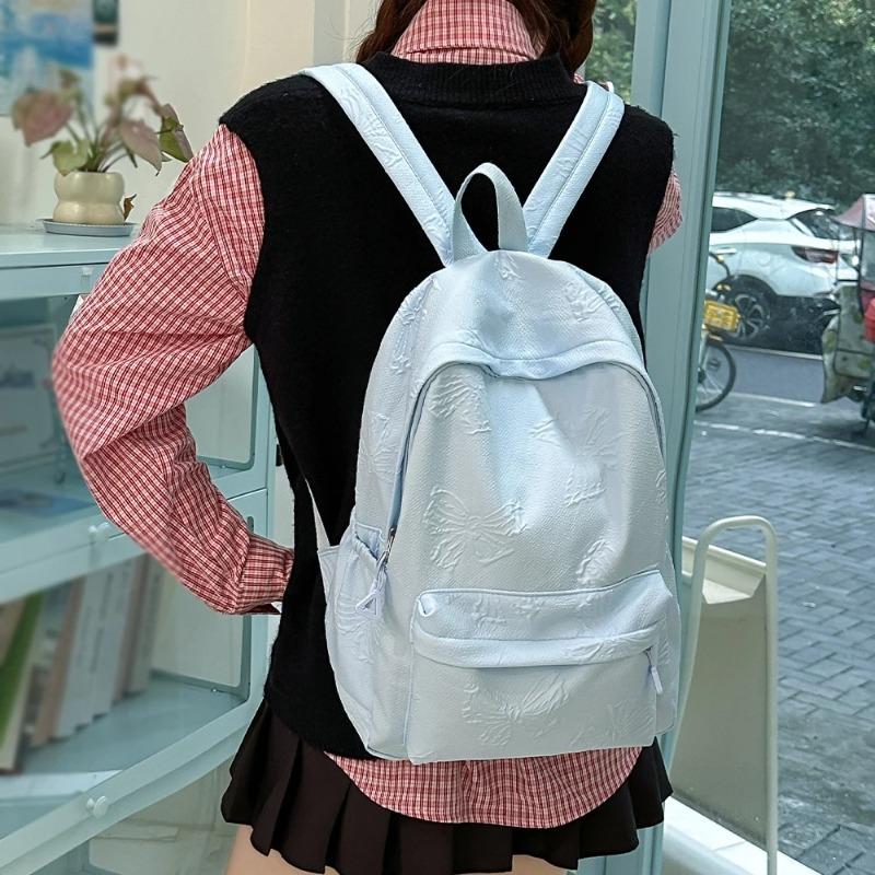 Minimalist student backpack teenage backpack nylon backpack fashionable girl backpack women's shoulder bag high school backpack
