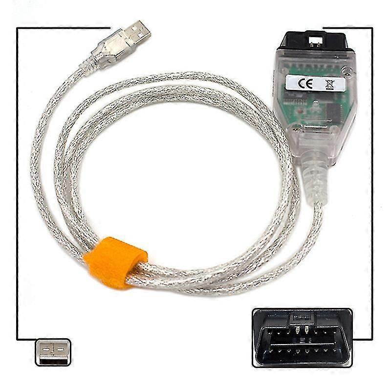 Interfaccia USB Diagnostica OBD per Ediabas Inpa K + Ca BMW OBD 2 a OBD 1 20 Pin