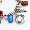 Men's and Women's Couple Bracelet Watch Colorful Glass Bracelet Cartoon Internet Celebrity Length Adjustable