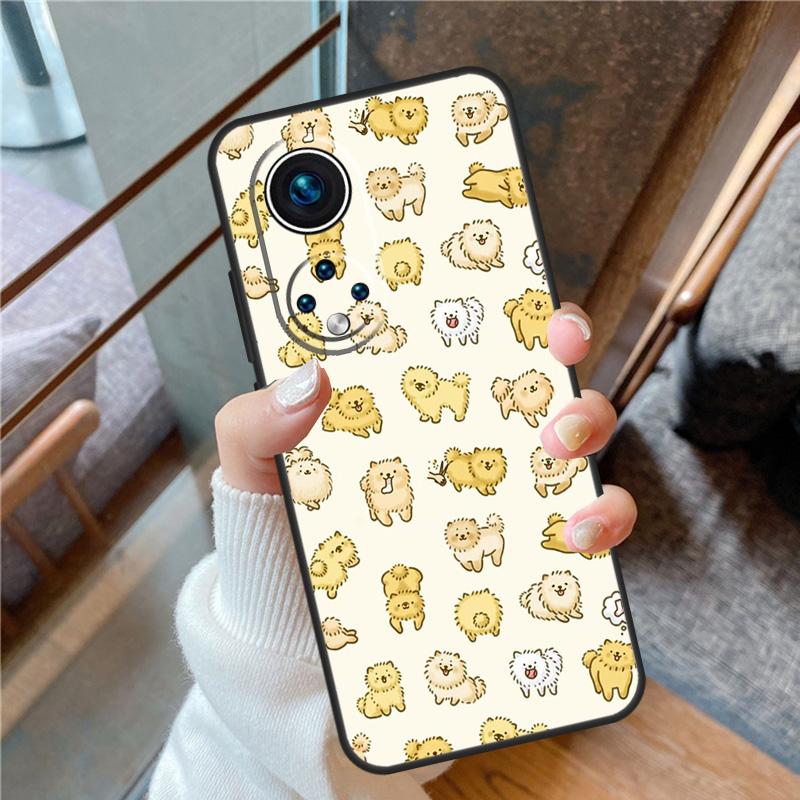 Pomeranian Dog For Honor Magic 8 Pro 5 6 7 Lite Case Cover For Honor 90 70 50 400 200 X8a X8b X9a X9b X9c