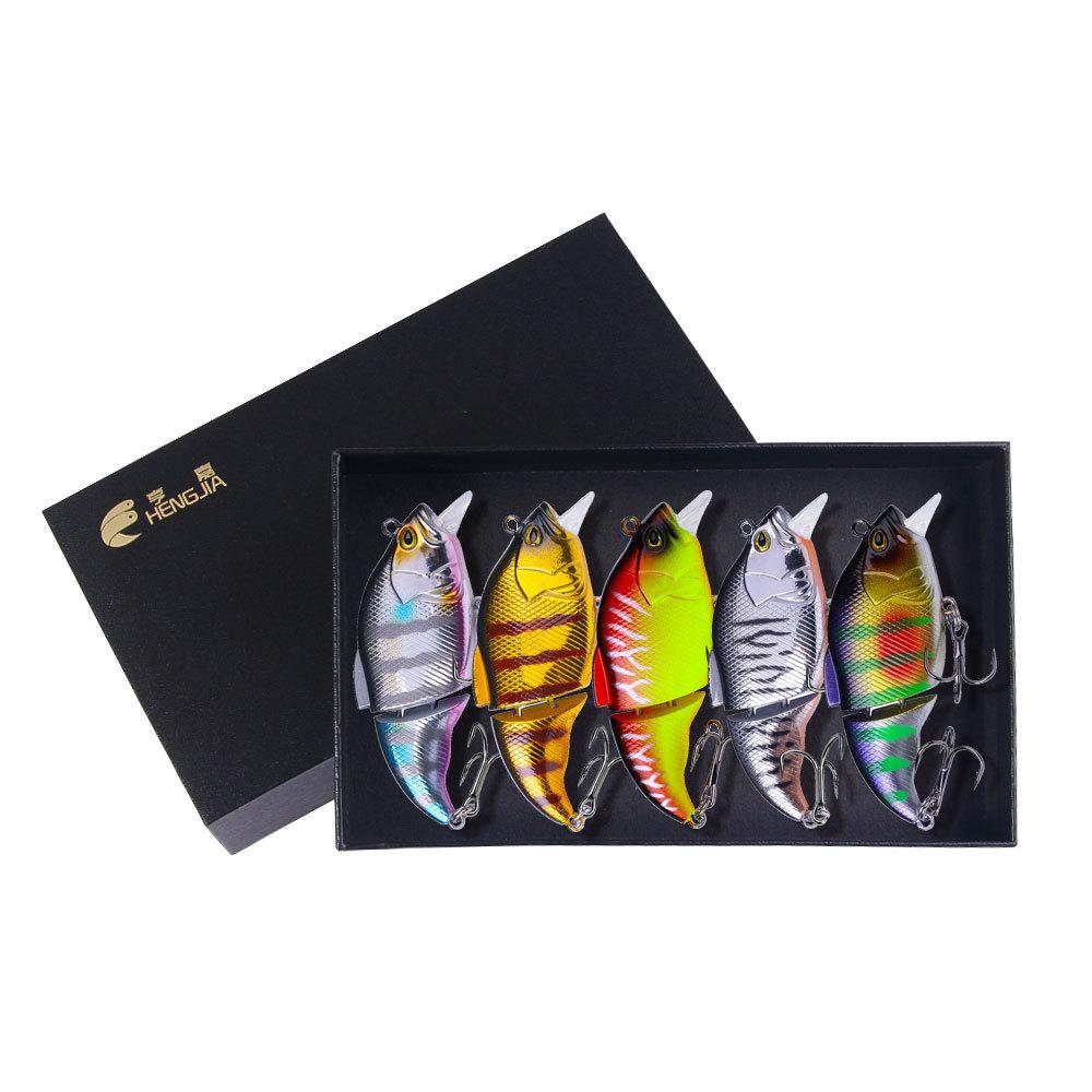 

Gift Box Set of Sinking Lure Fishing Bait5Pieces7.5cm12gSpecialized noise-making lure for ultra-long-distance fishing of the man 7.5cm-12g