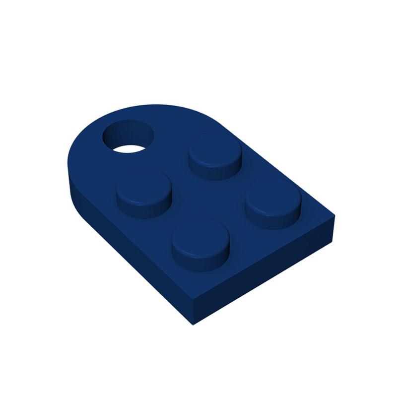 50PCS 3176 Plate Modified 2 x 3 with Hole Bricks Toys For Technical MOC Buildings Blocks Compatible High-Tech Gift