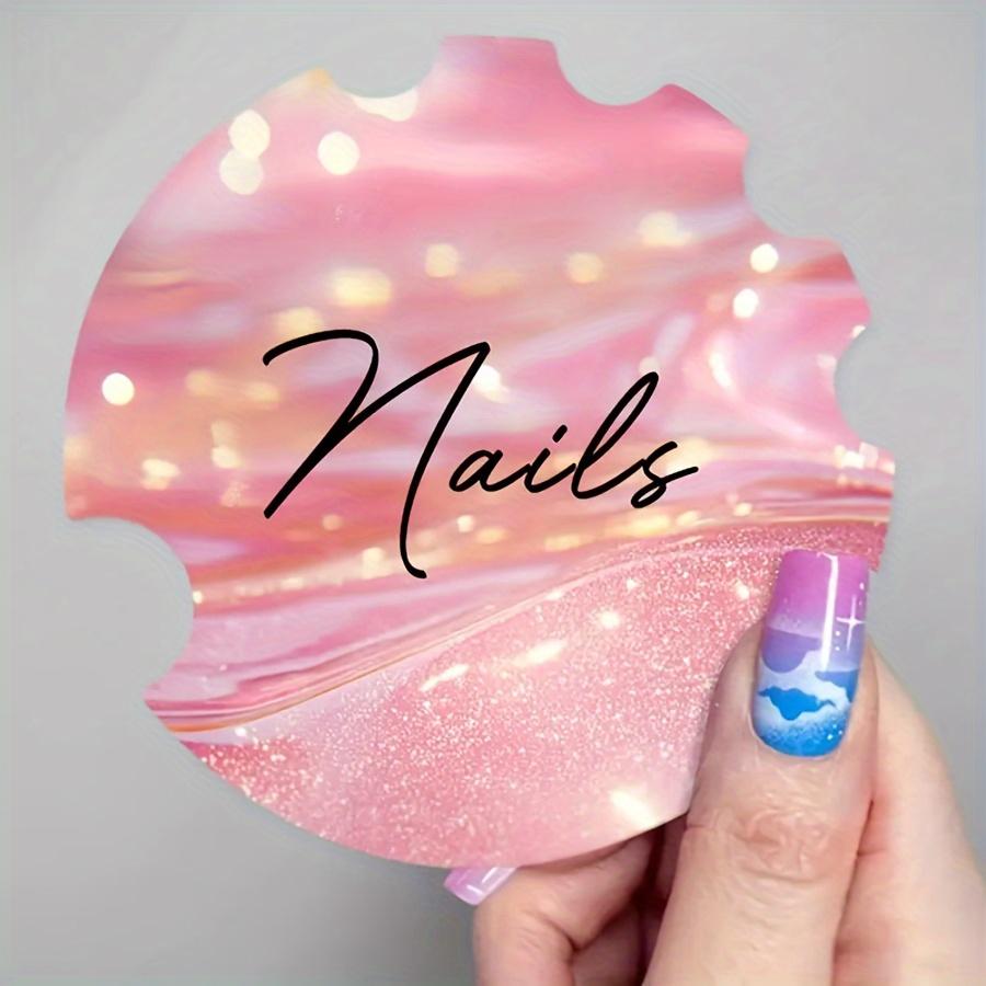 Nailfie Disc Photo Nail Display Nail Tech Gifts Beauty Salon Sign Social Media Nail Sign Gift for Her Nail Art Designs Salon Deco