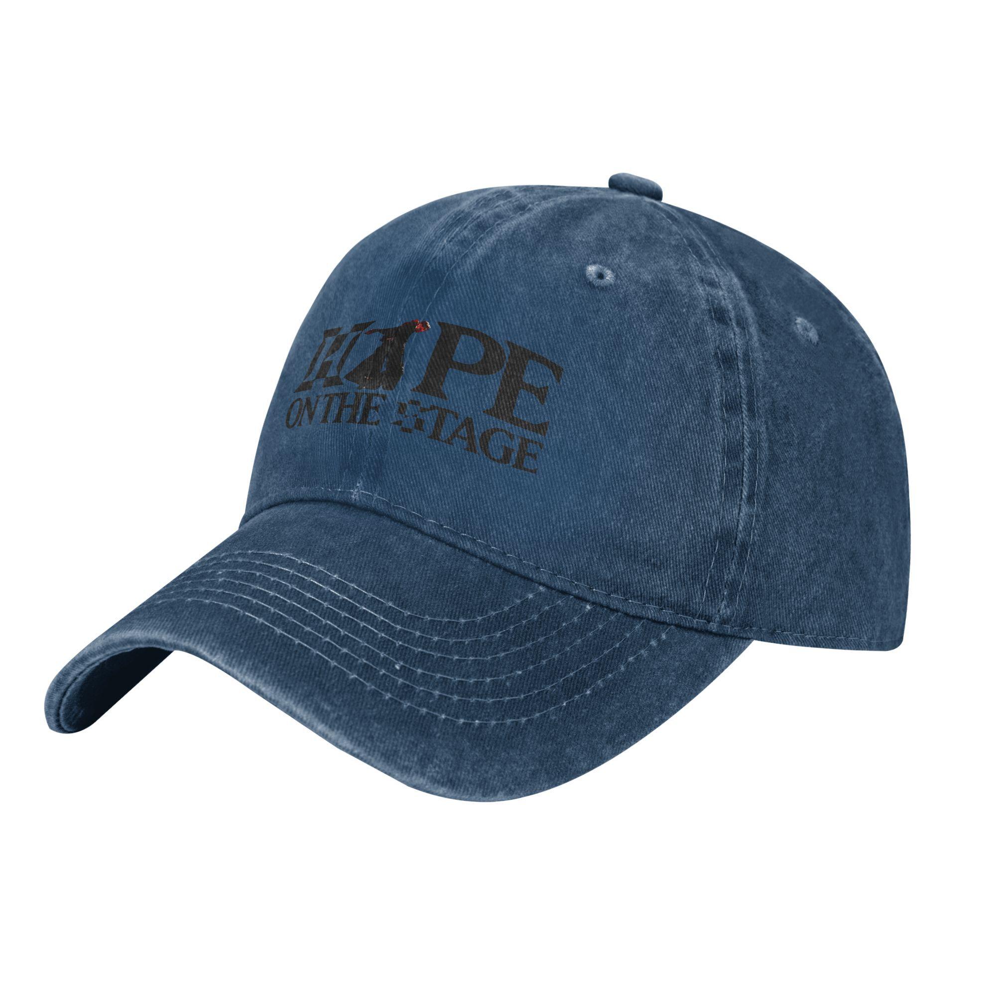 

Hope on the Stage J-hope World Tour Baseball Cap Fashion Distressed Cotton Cap Outdoor All Seasons Travel Gift Caps Adjustable