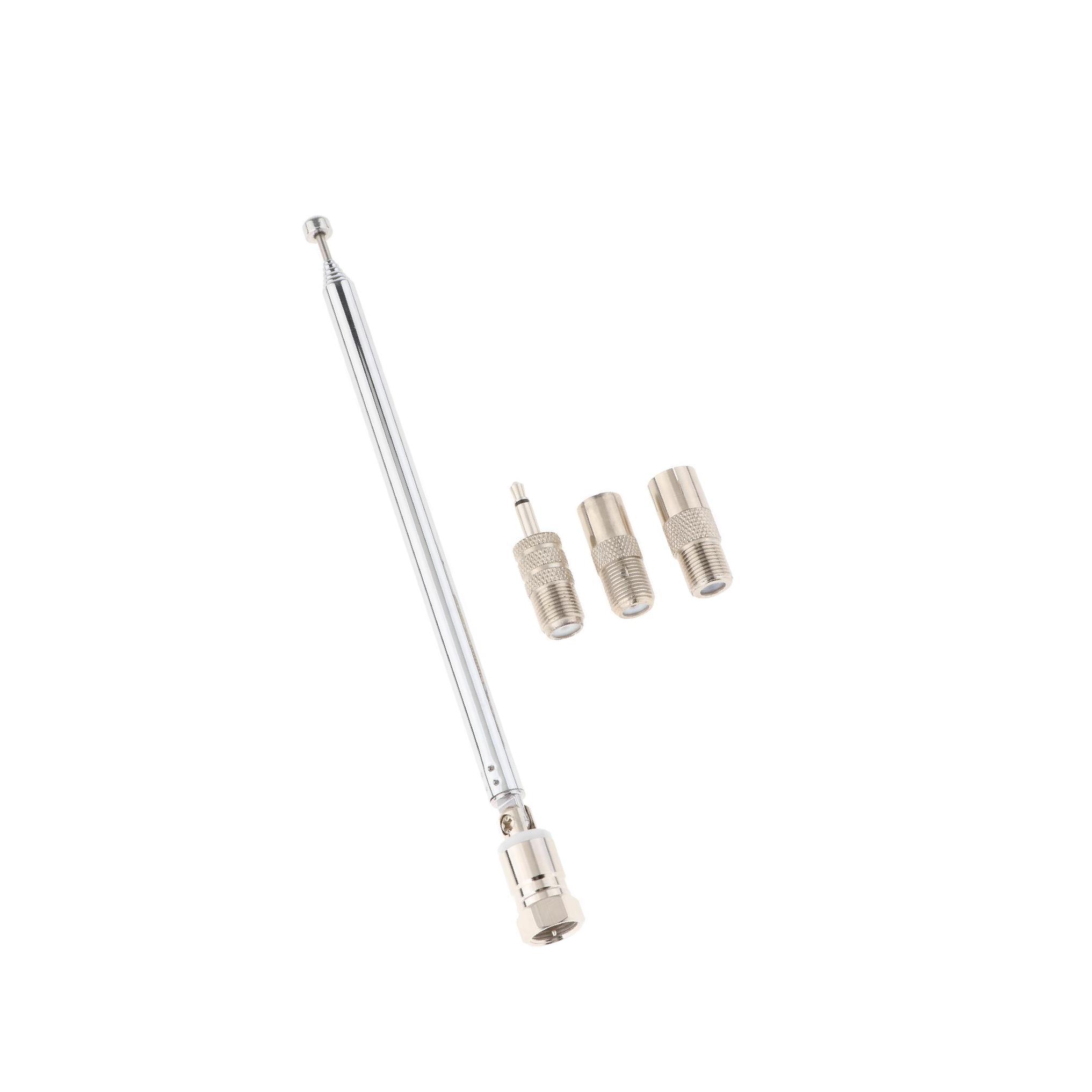 

Стержневая радиоантенна с адаптером 3,5 мм для приема стереосигнала AM/FM Type1