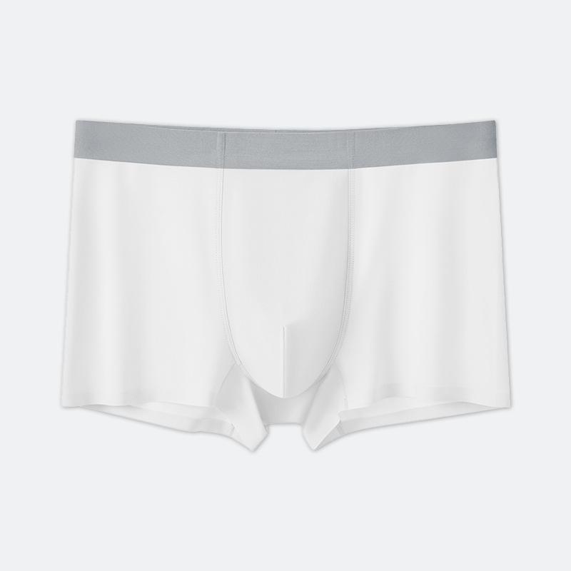 Pánské spodní prádlo Velká velikost Prodyšné Rychleschnoucí Kalhotky s plochými rohy Letní Chladivé Ledové hedvábné spodní prádlo pro muže