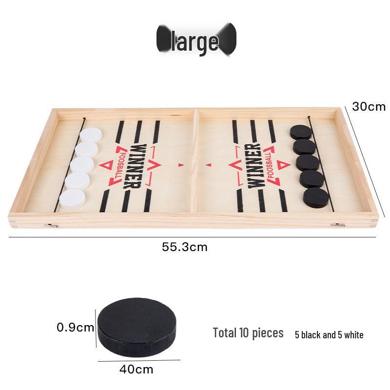 Douyin Holz Hüpfschach: Interaktives Tischspiel für Eltern und Kinder mit perlenartiger Hüpfaktion