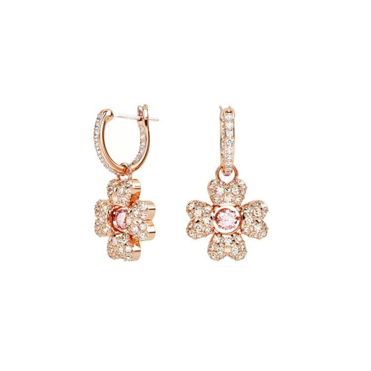 

Swarovski Idyllia Water Drop Lucky Clover Earrings Women earrings Rose-Gold 5674212 Shopping Bag