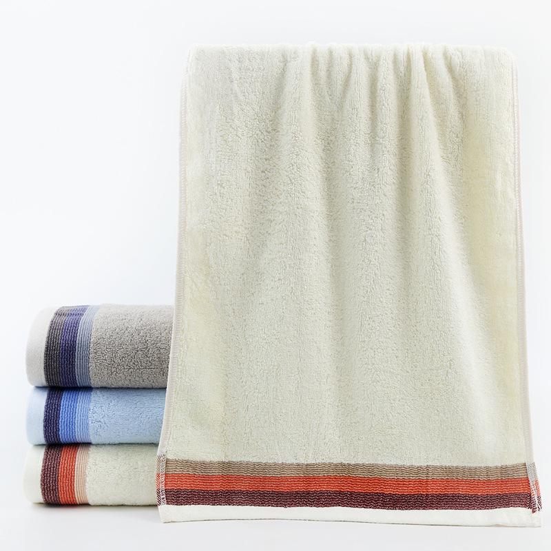 Bambusfaser Weiches & Saugfähiges Gesichtstuch für Erwachsene, 35x75 cm