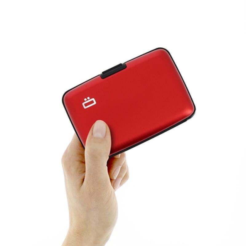 Aluminum Wallet Stockholm ST (Red)